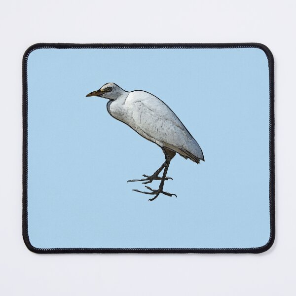 Item preview, Black Alternate Design of Western Cattle Egret designed and sold by designsasstultd.