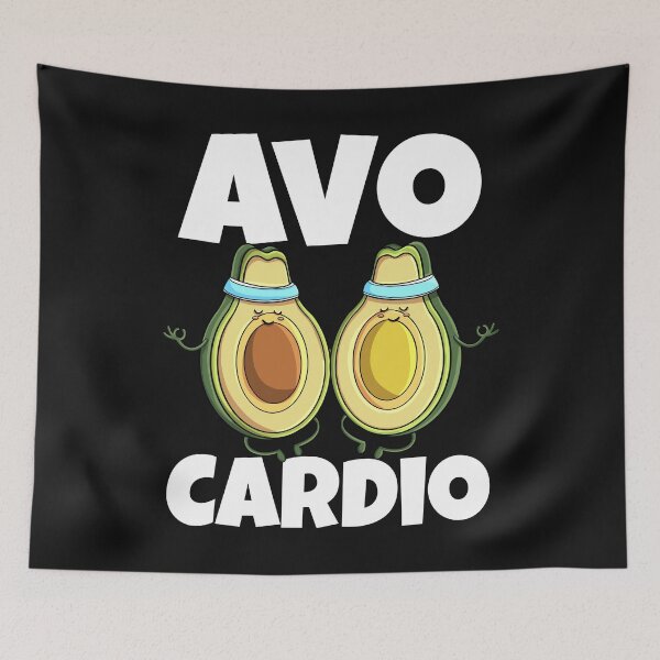 Item preview, Avo-Cardio designed and sold by Bendthetrend.
