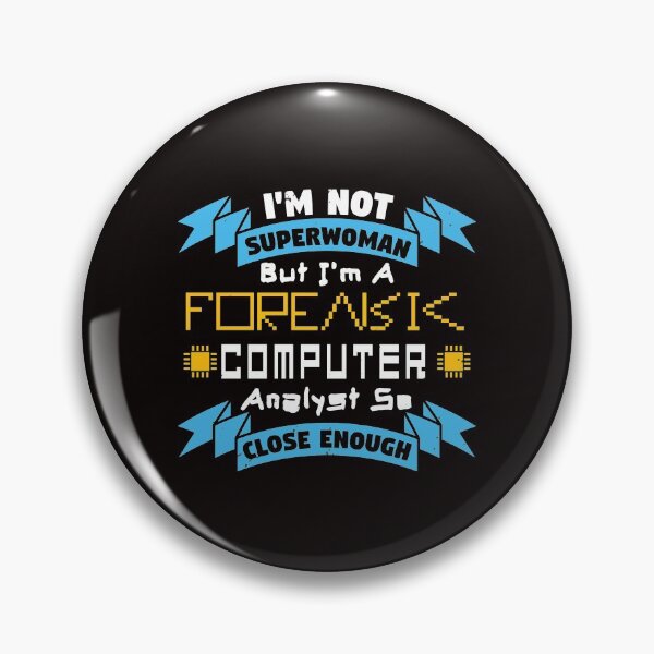 Item preview, I'm Not Superwoman But I'm A Forensic Computer Analyst So Close Enough designed and sold by verdecuddly.