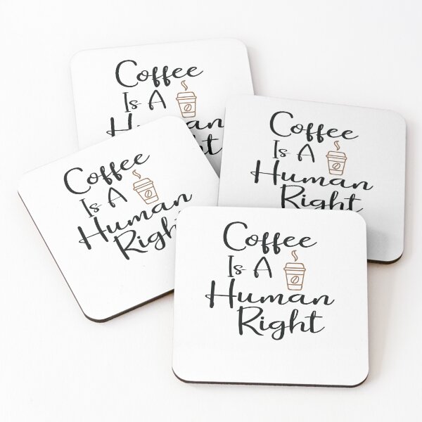 Item preview, Coffee Is A Human Right , my love, funny coffee  for valentine day 2022 designed and sold by MORADRIF.