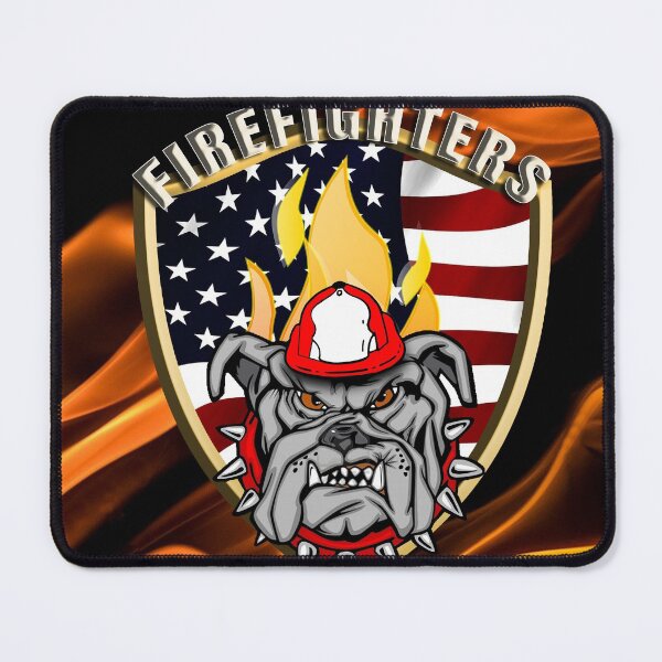 Item preview, Firefighter USA freefighters Fire Fire Logo Badge Firefighter Pennant designed and sold by jmc-aas.