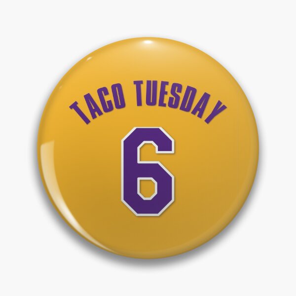 Item preview, Lebron James Taco Tuesday 6 designed and sold by LakeshowThreads.