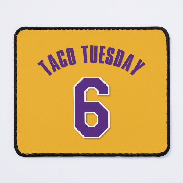 Item preview, Lebron James Taco Tuesday 6 designed and sold by LakeshowThreads.