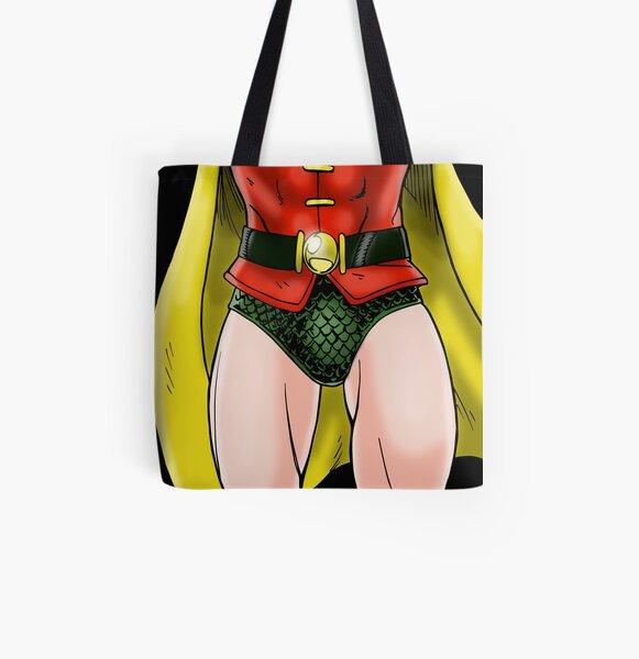 Robin Groin All Over Print Tote Bag