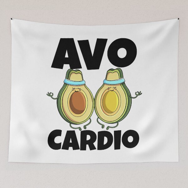 Item preview, Avo-Cardio designed and sold by Bendthetrend.