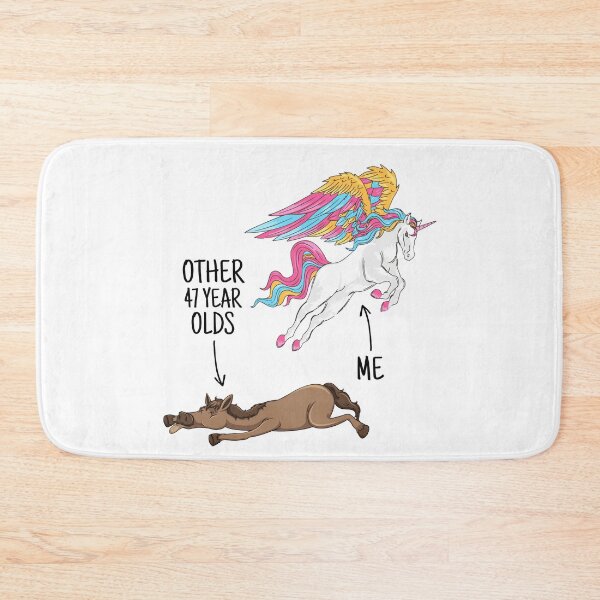 Item preview, Unicorn 47 Year Old Funny Birthday Gift designed and sold by shirtpress.