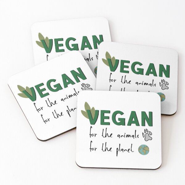 Item preview, vegan for the animals for the planet designed and sold by Sky1I.