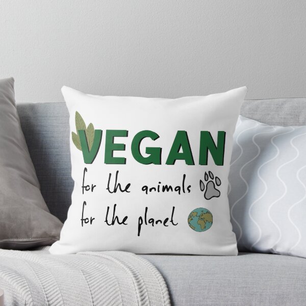 Item preview, vegan for the animals for the planet designed and sold by Sky1I.