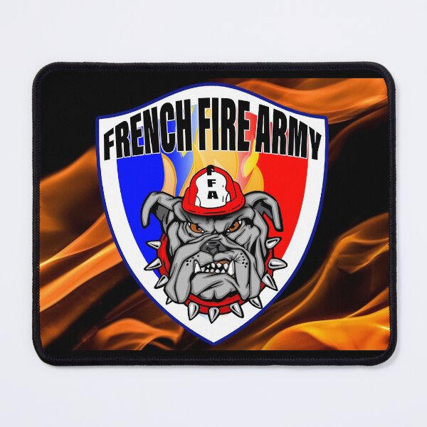 Item preview, Firefighter France Firefighter USA style pennant designed and sold by jmc-aas.