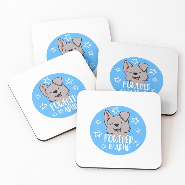 Item preview, Powered by ADHD designed and sold by TheIndigoSea.