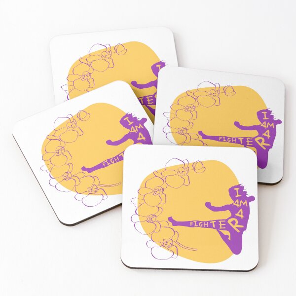 Item preview, Flying Kick Floral Girly Illustration Art designed and sold by Cute-Jory-Store.
