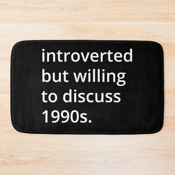 Item preview, introverted but willing to discuss 1990s. designed and sold by MSA-42.