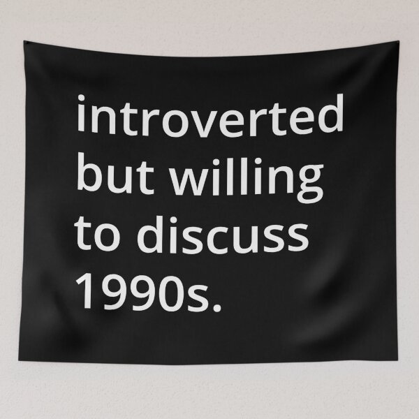 Item preview, introverted but willing to discuss 1990s. designed and sold by MSA-42.
