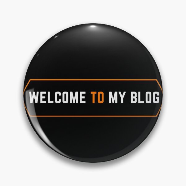 Item preview, Welcome To My Blog designed and sold by SDBSTORE.