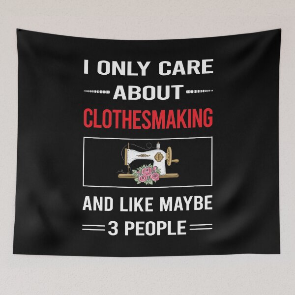Item preview, Funny 3 People Clothesmaking Clothes Making Clothesmaker Dressmaking Dressmaker Tailor Sewer Sewing designed and sold by DougPoulos.