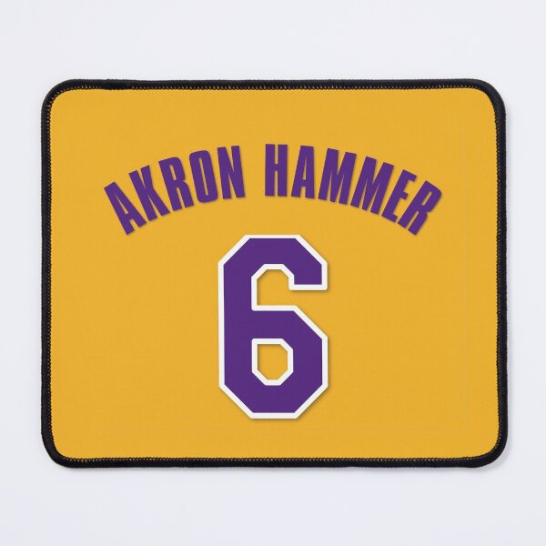 Item preview, Lebron James Akron Hammer 6 designed and sold by LakeshowThreads.