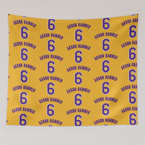 Item preview, Lebron James Akron Hammer 6 designed and sold by LakeshowThreads.