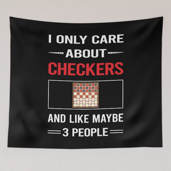 Item preview, Funny 3 People Checkers designed and sold by DougPoulos.