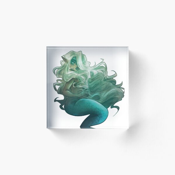 Mermaid Lavellan Transparent Acrylic Block