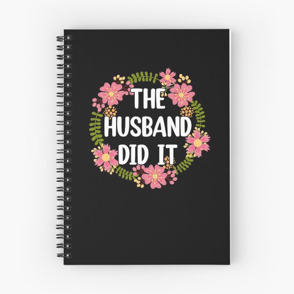 Item preview, The Husband Did It A Murderino True Crime Lover designed and sold by Nessshirts.