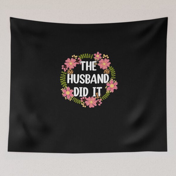 Item preview, The Husband Did It A Murderino True Crime Lover designed and sold by Nessshirts.