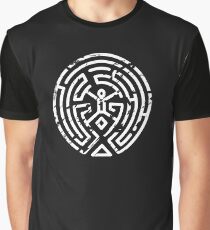 Westworld Maze Distressed Graphic T-Shirt