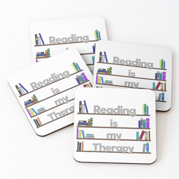 Item preview, Reading is my therapy designed and sold by KaisPrints.