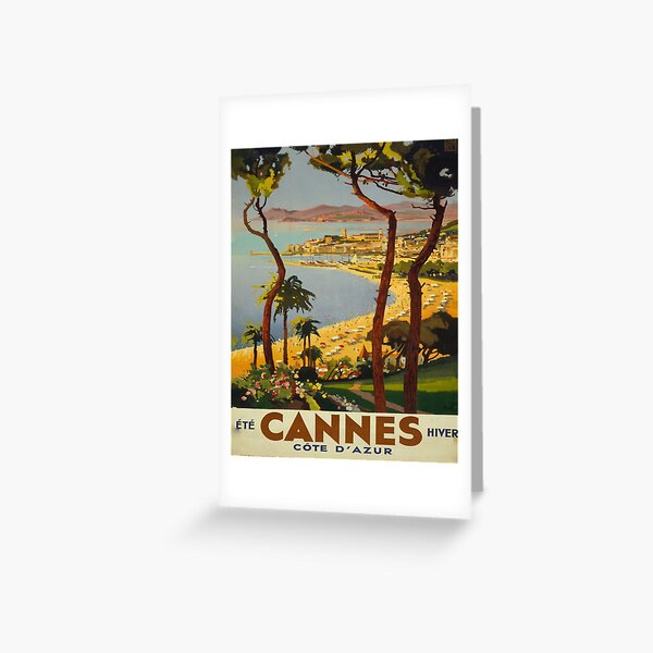 Cannes | Cote d'Azur Greeting Card
