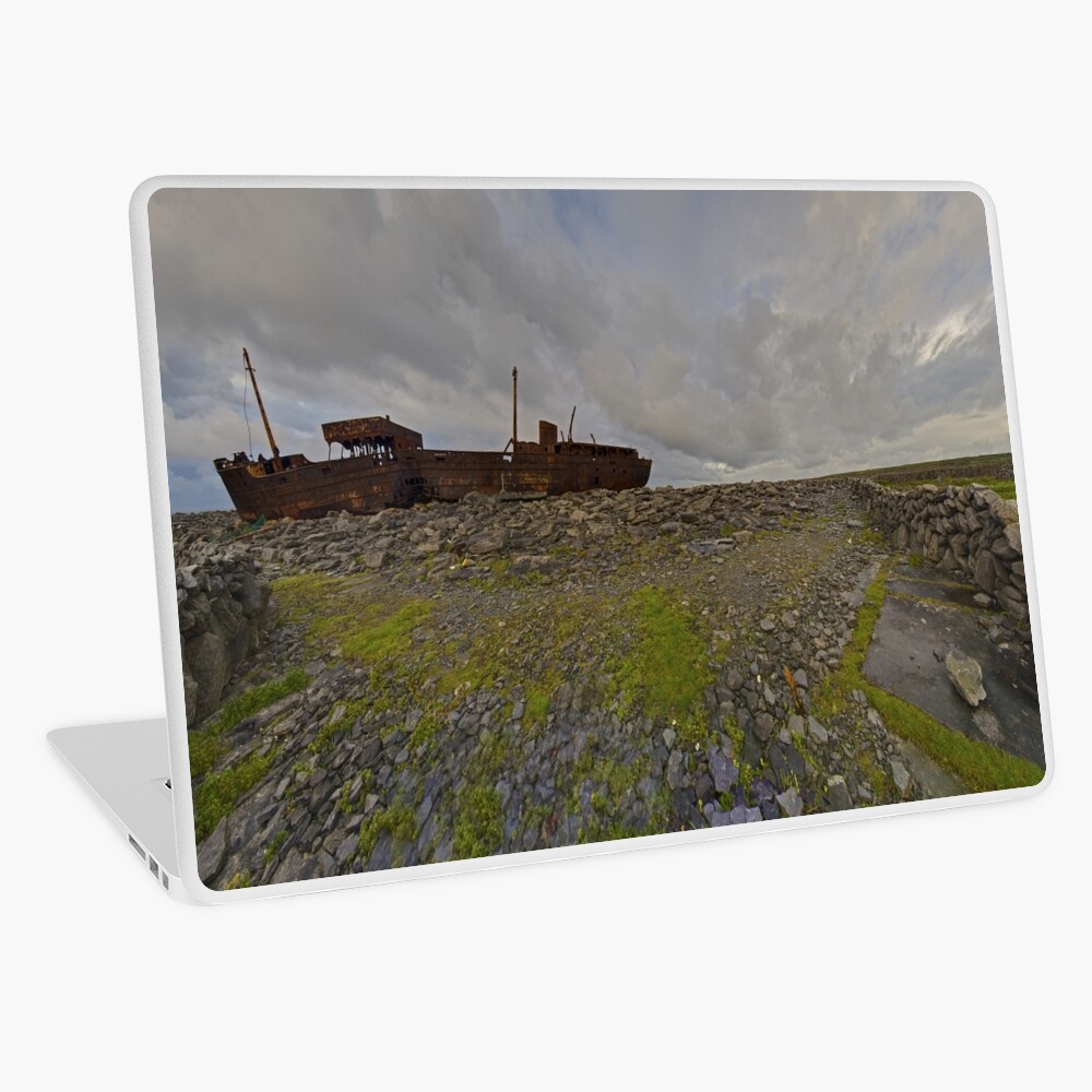 The Plassey - a wrectangular view Laptop Skin