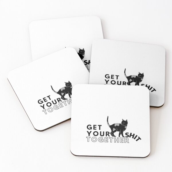 Item preview, Get your shit together - Funny -Cat lover -  Unique gift for stock market, crypto, options trader, forex traders and day traders  designed and sold by TradingTeesKids.
