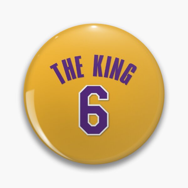 Item preview, Lebron James The King 6 designed and sold by LakeshowThreads.
