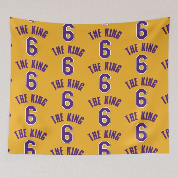 Item preview, Lebron James The King 6 designed and sold by LakeshowThreads.