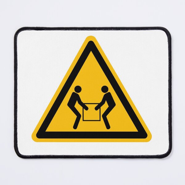 Item preview, Danger Sign - Two Man Job designed and sold by patsyrosedesign.
