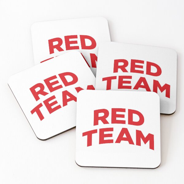 Item preview, Red Team (Red Text on White) designed and sold by STUDIO-72.