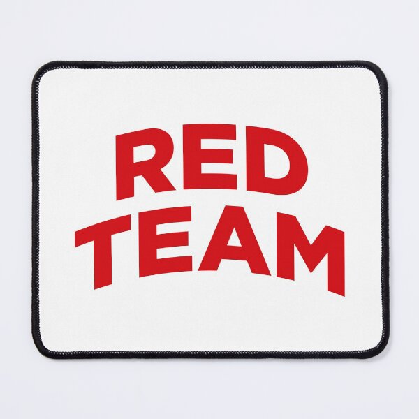 Item preview, Red Team (Red Text on White) designed and sold by STUDIO-72.