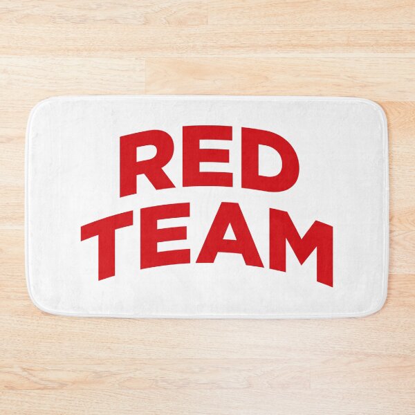 Item preview, Red Team (Red Text on White) designed and sold by STUDIO-72.