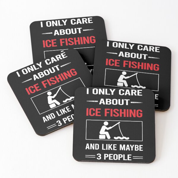 Item preview, Funny 3 People Ice Fishing designed and sold by FifineCroteau.