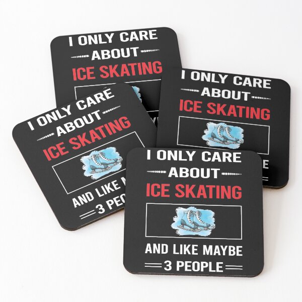 Item preview, Funny 3 People Ice Skating Skate Skater designed and sold by FifineCroteau.