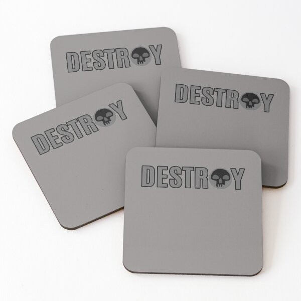 Item preview, MTG Shirt Black Destroy designed and sold by MWDG-DesignsMTG.