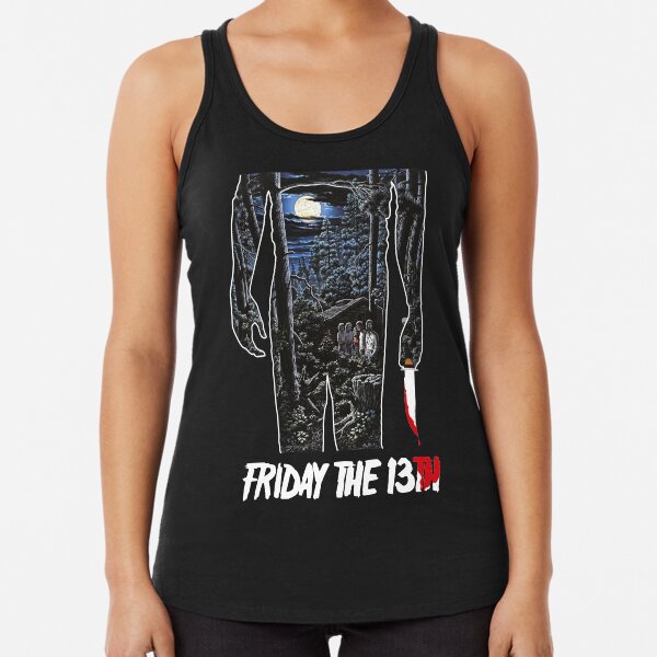 Friday the 13th Movie Poster Racerback Tank Top