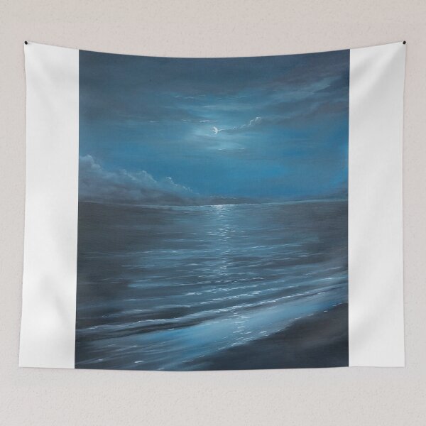Item preview, Moonlight Beach designed and sold by SunscapesArt.