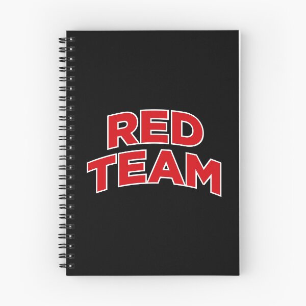 Item preview, Red Team (Red Text on Black) designed and sold by STUDIO-72.