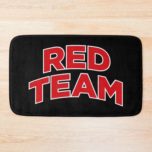 Item preview, Red Team (Red Text on Black) designed and sold by STUDIO-72.