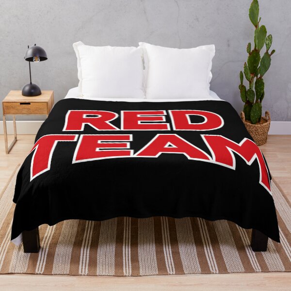Item preview, Red Team (Red Text on Black) designed and sold by STUDIO-72.