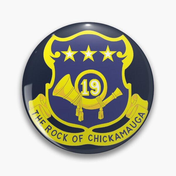 Item preview, 19th Infantry Regiment "The Rock of Chickamauga" (United States) designed and sold by wordwidesymbols.
