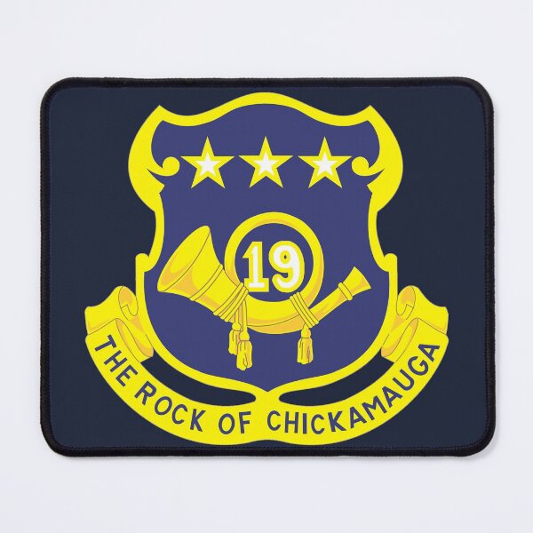 Item preview, 19th Infantry Regiment "The Rock of Chickamauga" (United States) designed and sold by wordwidesymbols.