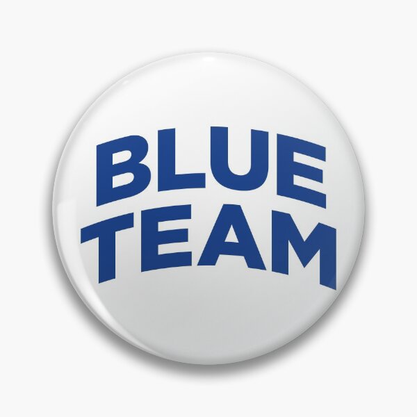 Artikelvorschau, Blaues Team (Blauer Text auf Weiß) entworfen und verkauft von STUDIO-72.