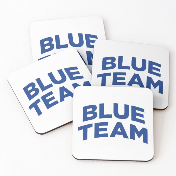 Item preview, Blue Team (Blue Text on White) designed and sold by STUDIO-72.