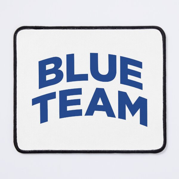Item preview, Blue Team (Blue Text on White) designed and sold by STUDIO-72.