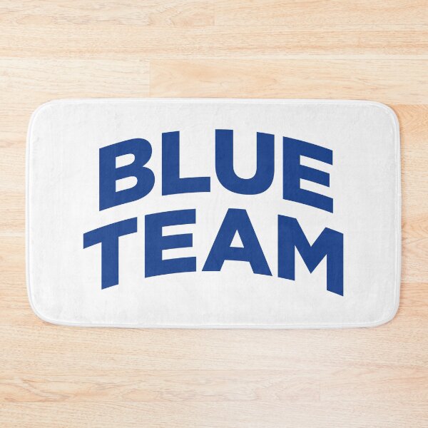 Item preview, Blue Team (Blue Text on White) designed and sold by STUDIO-72.